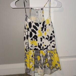 Calvin Klein Abstract Camisole - Yellow, Black, White